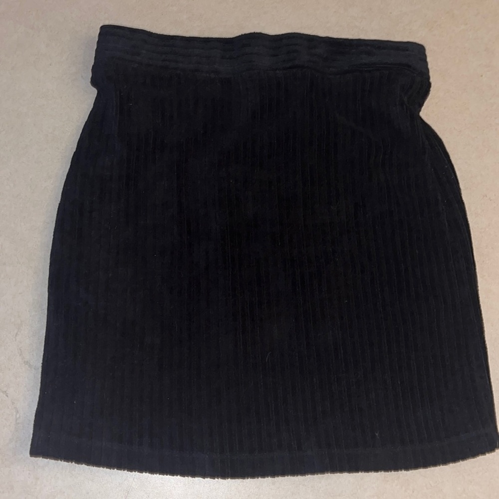 Corduroy Mini skirt